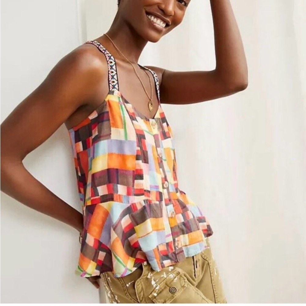 Anthropologie Pilcro tank S